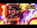 dragon ball z dokkan battle agl lr super saiyan 4 goku active skill ost extended