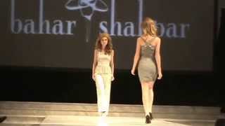 Trans Model Mia Isabella LA Fashion Week Bahar Shapar Collection