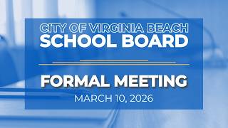 School Board Meeting March 10 2026