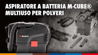 Würth | Aspiratore a batteria M-CUBE® multiuso per polveri