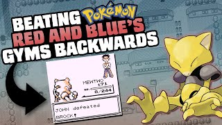 HOW EASILY CAN YOU BEAT POKEMON RED/BLUE IN REVERSE?