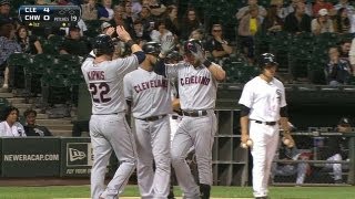 CLE@CWS: Raburn drives a three-run shot to left