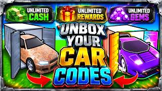 ALL WORKING Unbox Your Car Codes (2026) 🚗💨 - SECRET Unbox Your Car Codes You NEED To Use! 👀