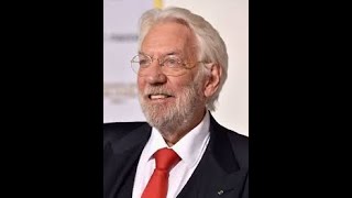 🌟❤️Donald Sutherland's Iconic Roles🎬: An Emotional Tribute #donaldsutherland #ripdonaldsutherland