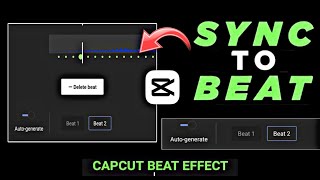 Capcut Auto Beat Sync Tutorial || Beat Sync Video Editing Capcut (iPhone & Android)