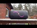 JBL PARTYBOX 100 | 100% OUTSIDE BASS TEST !!