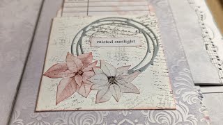 Cosy Winter Altered File Folder: Part 2 ~ Adding Flips & Ephemera ~ Junk Journal Ideas