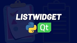 QListWidget - Python Pyqt5 Qt Designer