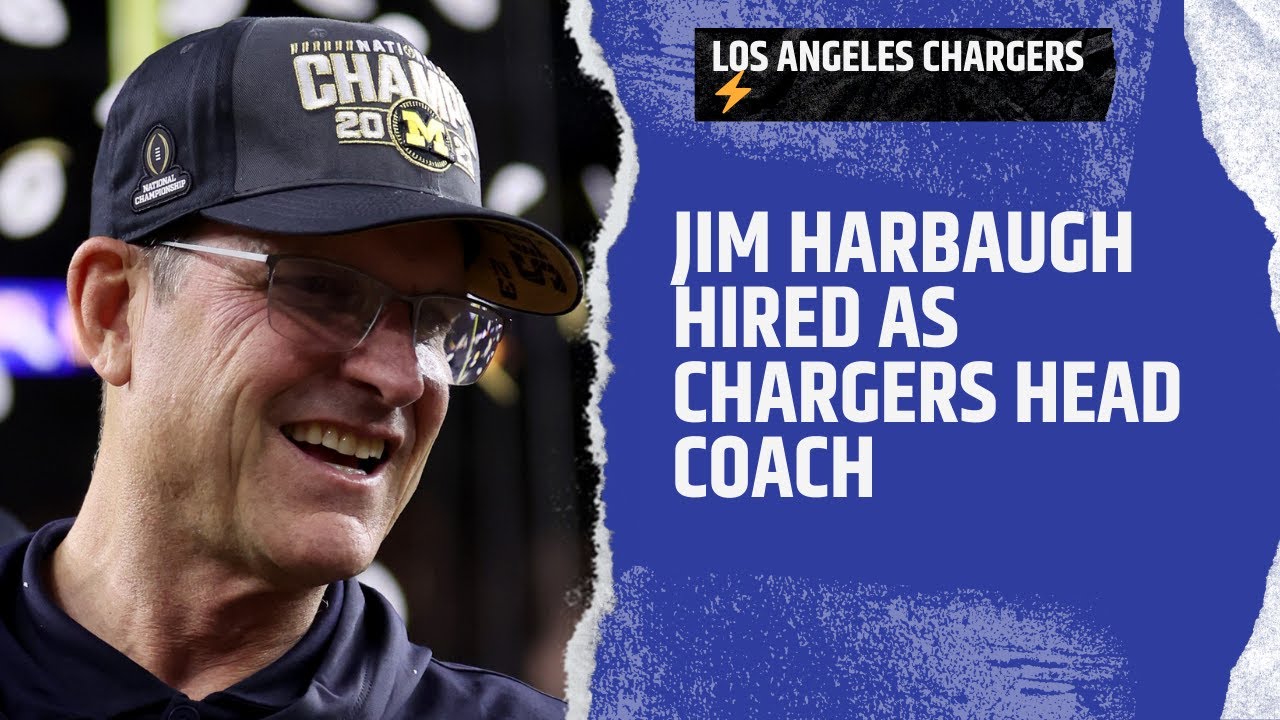 Jim Harbaugh Hired As The Chargers Head Coach; It's GO TIME For Justin ...