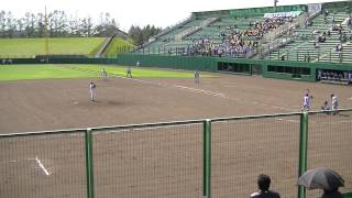 春季高校野球十勝支部予選決勝　2012　帯広柏葉VS白樺学園