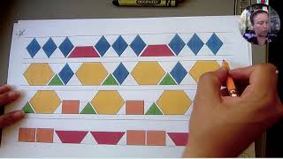 Math- Patterning with Pattern Blocks