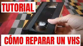 CÓMO DESMONTAR Y REPARAR UN VIDEO VHS