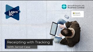 How to receive purchase orders with item tracking in Business Central?