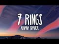 ariana grande - 7 rings (lyrics)