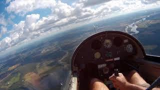 Flying The SGS 1-34 Glider: Soaring Up To The Clouds Like Eagles