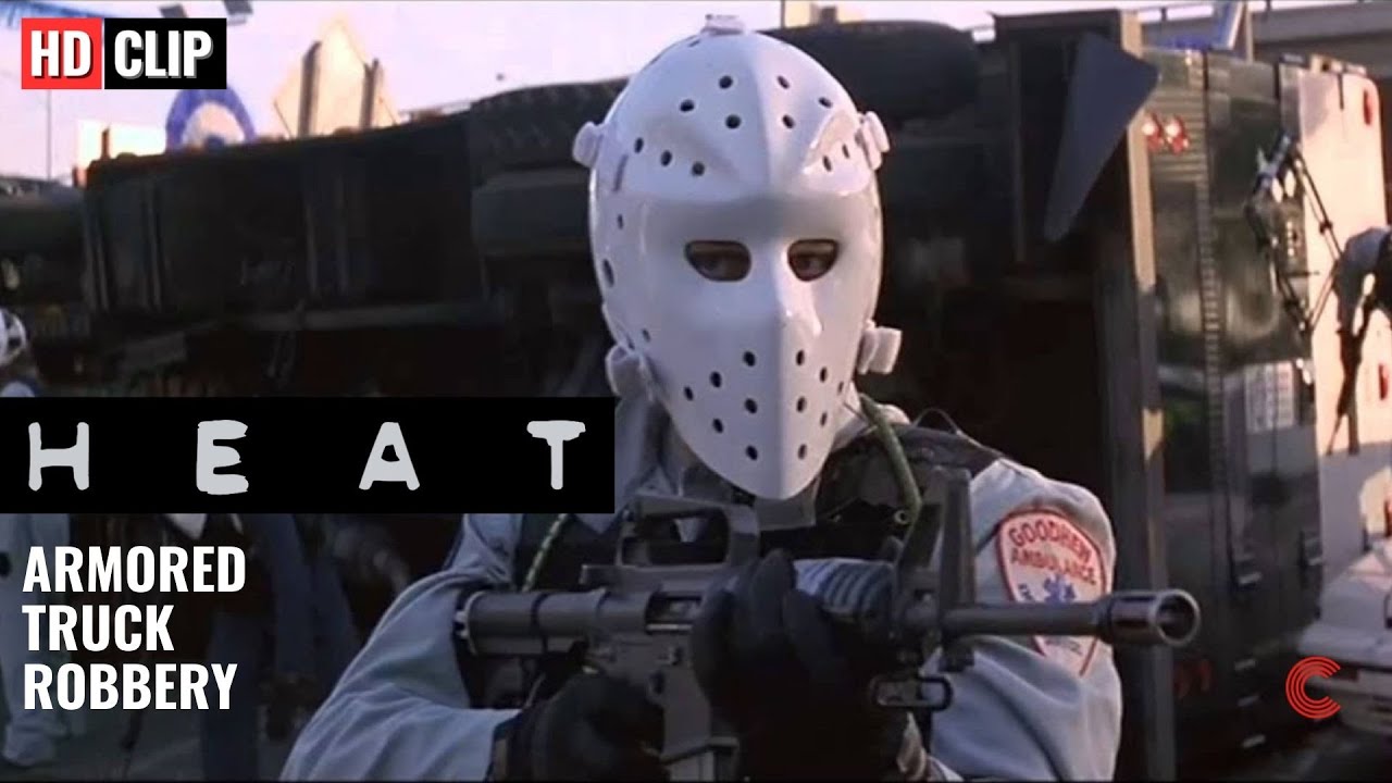 Heat 1995 Truck Robbery Hd Youtube