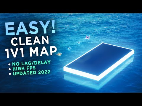 How To Build The *CLEANEST* 1v1 Map! (NO LAG/DELAY UPDATED 2022)