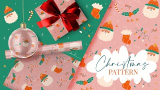 HOW TO DRAW A СHRISTMAS PATTERN IN ADOBE ILLUSTRATOR