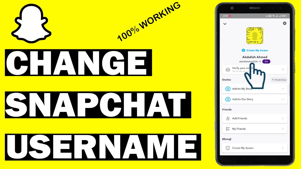 How To Change Your Username On Snapchat | Change Snapchat Username ...