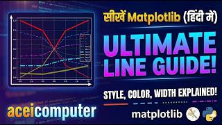 #aceicomputer Master Matplotlib Line Styling: Full Guide Python: Line Style, Color & Width Tutorial
