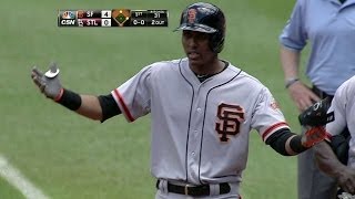 SF@STL: Arias hits a single to plate a pair of runs