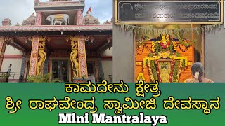 Mini Mantralaya|ಕಾಮದೇನು ಕ್ಷೇತ್ರ ಶ್ರೀ ರಾಘವೇಂದ್ರ ಸ್ವಾಮೀಜಿ ದೇವಸ್ಥಾನ ವಡ್ಡರಹಳ್ಳಿ|Guru Raghavendra Swamy