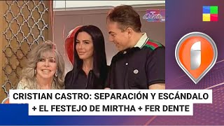 Cristian Castro separado + Todo sobre el festejo de Mirtha #Intrusos | Programa completo (23/02/24)