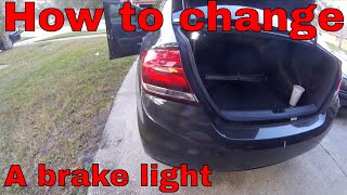 Civic brake light change (how to)