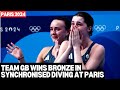 Andrea Spendolini-Sirieix & Lois Toulson’s Thrilling Bronze Win in Synchronised Diving at Paris