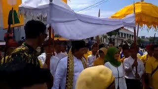 Video Arak - arakan pasangan Calon Gubernur Arinal Djunaidi – Chusnunia menuju KPU Provinsi Lampung