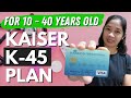 Kaiser International 3-in-1 Investment | K-45 Plan (2024)