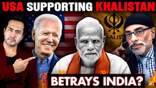 After Canada, USA Caught Supporting KHALISTAN MOVEMENT | What's India's NEXT MOVE?