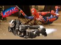 SPIDER-MAN PS4 VS WAR MACHINE BATTLE ROYALE Stop Motion