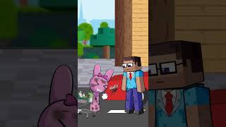 Poor Pinki Incredibox Sprunki scratched Steve's car and Steve reacted unexpectedly | Minecraft Story