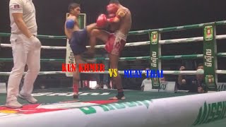 INTERNATIONAL FRIENDLY FIGHT | CHOR POV (Kun Khmer) Vs YODPRABSUEK (Muay Thai)