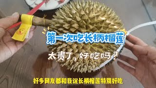 花189元买了个长柄榴莲，冰激凌口感真好吃！大家却说我买亏了！