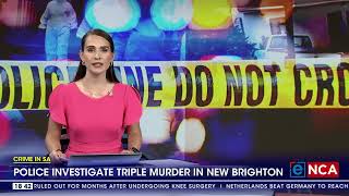 Police investigate triple murder in New Brighton