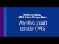 Why should MBAs consider KPMG?