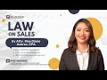 Law on Sales by Atty. Mae Diane Azores (PUPFJIA)