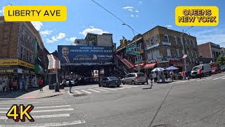 WALKING TOUR OF LIBERTY AVE QUEENS NEW YORK ( 05 31, 24)!!!