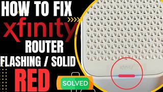 Xfinity Modem Flashing Red Light- FIXED |How to Fix Xfinity Router Flashing Red | Xfinity Solid red