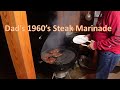 Dad's Deliciously Retro Marinated Ribeyes From The 1960s