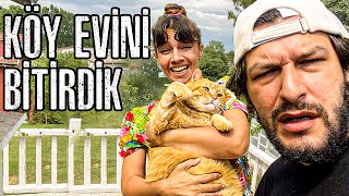 Ceyda'nın Köy Evi  Ve İç Güveysi Fırat ! ( Dev Kedi )