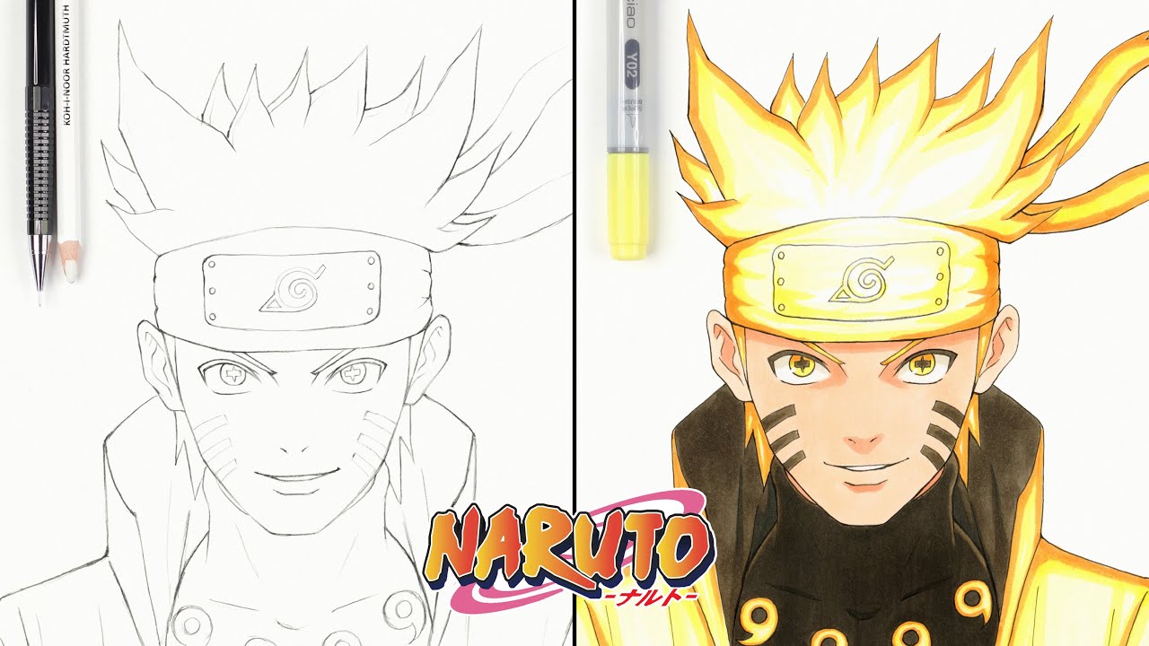 How To Draw Uzumaki Naruto Naruto Youtube