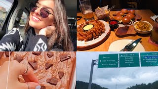 PORTO DE SANTOS + ALMOÇO NO OUTBACK + FIZ BROWNIE