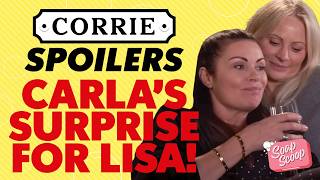 Carla surprises Lisa, Joe vs Robert + Max & Linda kiss | Spoilers 7-13 February