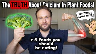 Top 5 Calcium Rich Plant Foods 🌱💪