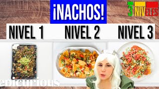 3 NIVELES DE NACHOS - 4 MIN VS 4 HORAS VS 4 DÍAS 🧀