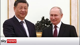 Ukraine War: President Putin welcomes Chinese leader Xi Jinping to Moscow