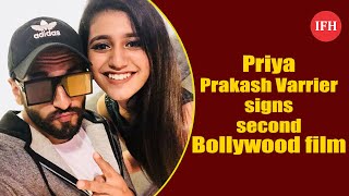 Priya Prakash Varrier Signs Second Bollywood Film | IFH